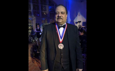 Dr Ziauddin Ahmed has been awarded the prestigious Ellis Island Medals of Honor for the year of 2018